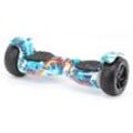 ROBWAY X2 Offroad-Hoverboard fürs Gelände, Erwachsene und Kinder, 8,5 Zoll, App, Bluetooth, 700 Watt (Navy Camo, Offroad)