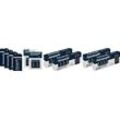 Hanseatic 48 Stück Batterie Mix Set Batterie, (48 St), 20x AA + 20x AAA + 4x 9V + 4x C Batterien, blau