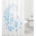 Sanilo Duschvorhang Wasserblasen 180 x 200 cm, 100% wasserdicht, Anti-Schimmel-Effekt, hochwertige Qualität, weiß