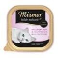 Miamor Milde Mahlzeit Geflügel pur & Schinken 64x100 g