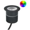 LED-Einbauleuchte 9W rgb 12V-DC IP67