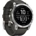 Garmin FENIX 7 Smartwatch (3,30 cm/1,3 Zoll, Garmin), grau|silberfarben