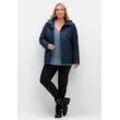 3-in-1-Winterjacke mit Fleece-Innenjacke, dunkelblau, Gr.44