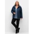 3-in-1-Winterjacke mit Fleece-Innenjacke, dunkelblau, Gr.46