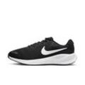 Nike Revolution 7 Herren-Straßenlaufschuh (extraweit) - Schwarz