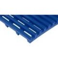 Arbeitsplatzmatte Yoga Roll Oil, 600 mm breit, blau