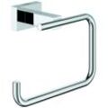 Grohe WC-Papierhalter Essentials Cube 40507 ohne Deckel chrom, 40507001 40507001