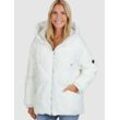 White Label Pufferjacke Damen, weiß