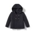 Baby-Strickjacke - Dunkelgrau/Meliert - Baby - Gr.: 50/56