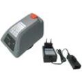 Trade Shop - Trade-Shop 2in1 Set: Li-Ion Akku 18V / 2000mAh + Ladegerät inkl. Netzteil für Gardena 8025 08205 Comfort Wand 35 Schlauchtrommel ersetzt