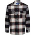 JACK & JONES - Hemd-Jacke BLAFRI CHECK, Gr.140