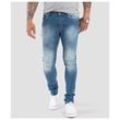 Rock Creek Jeans Slim Fit Hellblau