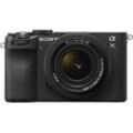 SONY Alpha 7C II Kit (ILCE-7CM2L) Vollformat Kamera mit Objektiv 28 - 60 mm, 7,5 cm Display Touchscreen, WLAN