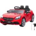 JAMARA KIDS Ride-on Mercedes-Benz SLC rot 12V Kinderfahrzeuge, Rot