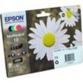 4 Epson Tinten C13T18064012 18 4-farbig