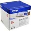 Brother PT Etiketten DK22246 weiss 103mm x 30,48m Rolle