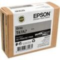 Epson Tinte C13T47A700 T47A7 gray