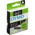 Dymo D1-Originalband 45021 (S0720610) weiß auf schwarz 12mm x 7m