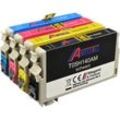 4 Ampertec Tinten ersetzt Epson C13T05H640 405XL 4-farbig