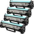 4 Ampertec Toner ersetzt HP W1350A 135A schwarz