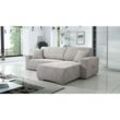 Küchen Preisbombe - Sofa Couch Ecksofa Eckcouch Wohnlandschaft Schlaffunktion Lincoln Cord Bezug