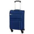 d&n Travel Line 6704 Kabinentrolley 55 cm 4 Rollen 33 l - Blau