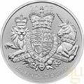 1 Unze Silbermünze Großbritannien Royal Arms 2023