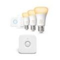 Philips Hue White Ambiance E27 1100lm Bluetooth Starter Kit + Bewegungsmelder