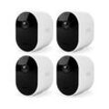 Arlo Pro 5 Spotlight Kamera 4er-Set – Kabellose Überwachungskamera - Weiß