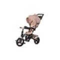Lorelli Tricycle Neo 4 in 1 EVA-Reifen, Schiebestange, Sitz drehbar, verstellbar hellbraun