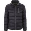 GLOBETROTTER Steppjacke, Patch, uni, für Herren, schwarz, S