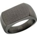 JOOP! Herren Ring "2030871", Edelstahl, grau