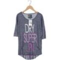 Superdry Damen T-Shirt, blau, Gr. 32