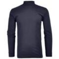 Langarm Basic Stehkragen Regular Fit Herren Longsleeve