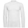 Langarm Basic Stehkragen Regular Fit Herren Longsleeve