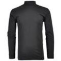 Langarm Basic Stehkragen Regular Fit Herren Longsleeve