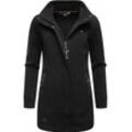 Ragwear Sweatjacke Damen, schwarz