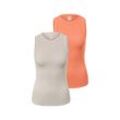 2 Sporttops - Orange - Gr.: S