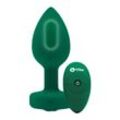 Vibrating Jewel Plug - M/L, 10,5 cm