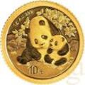 1 Gramm Goldmünze China Panda 2024
