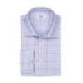 Stenströms Hemd mit Fensterkaro-Muster in Twofold Cotton-Qualität