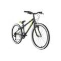 KS Cycling Kinderfahrrad 24'' Scrawler schwarz RH 31 cm