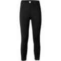 Baumwoll-Mix-Leggings, schwarz, 40/42