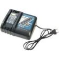 Trade-Shop Universal Li-Ion Akku Ladegerät 14,4V-18V Ladestation Schnellladegerät für Makita XRV01Z XRV02 XRV02Z XSC01Z XSF01Z XSF03M XSF03Z XSH01Z