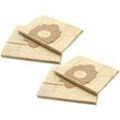 20x Staubsaugerbeutel kompatibel mit Moulinex Power Clean Ascot 1600 Staubsauger - Papier, 22,5cm x 20,5cm, Sandfarben - Vhbw