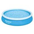 Bestway® Fast Set™ Aufstellpool-Set mit Filterpumpe Ø 366 x 76 cm, blau, rund