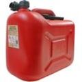 Huenersdorff - Kunststoff Benzinkanister KKR20PE 20 Liter rot Kanister Dieselkanister