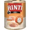 Rinti - Sensible Hundenassfutter Huhn & Reis 800 g Adult Nassfutter