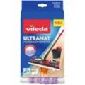 Vileda - Videla UltraMat Microfaser Sensitive Ersatzbezug - 1er Pack - Wischbezug für Holz Parkett Laminat Boden wiederverwendbar waschbar