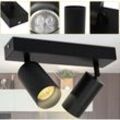 Led Deckenstrahler Deckenspots Deckenleuchte Wand-Lampe Deckenspot schwenkbar 2-flammig - Swanew